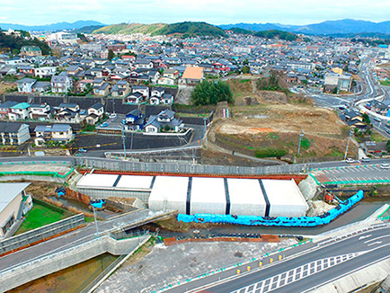国道432号大庭バイパス工事